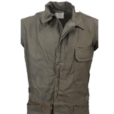 Coverall, GI Utility, Cotton, W/ Velcro, OD,