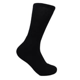 G.I. Black Anti-Microbial Cotton Socks – 12 Pairs, Size Small (SIZE 9-11)