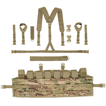 GI MOLLE II TAP Vest Complete Kit— Used, Multicam