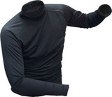 Mens Navy Blue Thermal Base Layer / Turtle-Neck by Flying Cross - size Large