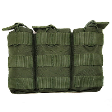 Triple Mag MOLLE Pouch— Ranger Green