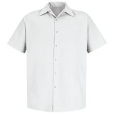 Wrinkle-Resistant Cotton Work Shirt