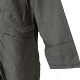 G.I. Vintage Cotton Sateen Type 1 Utility Coverall W/ Velcro Closure, OD