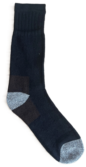 Military Boot Socks, Wool Blend (2 pairs)