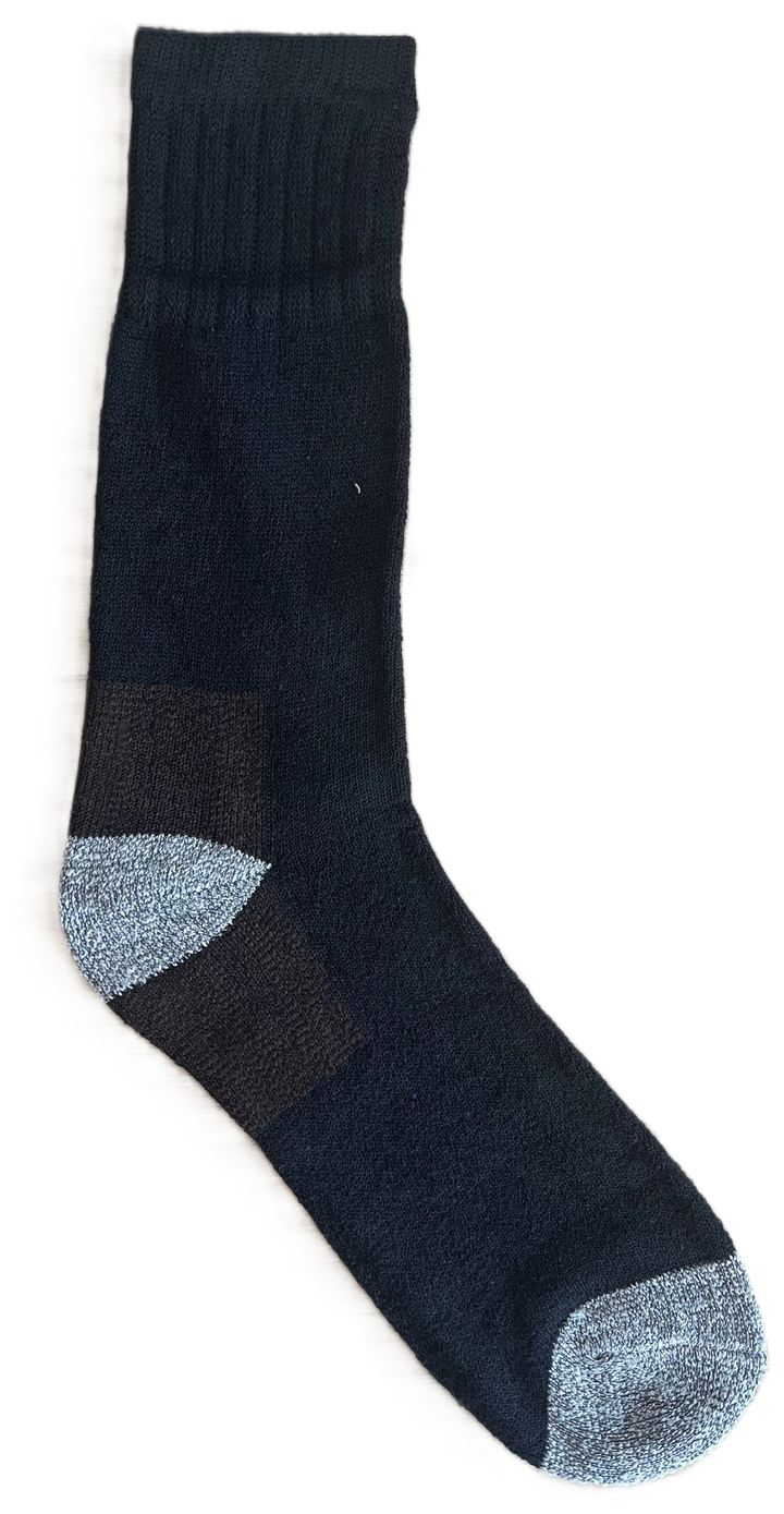 Military Boot Socks, Wool Blend (2 pairs)