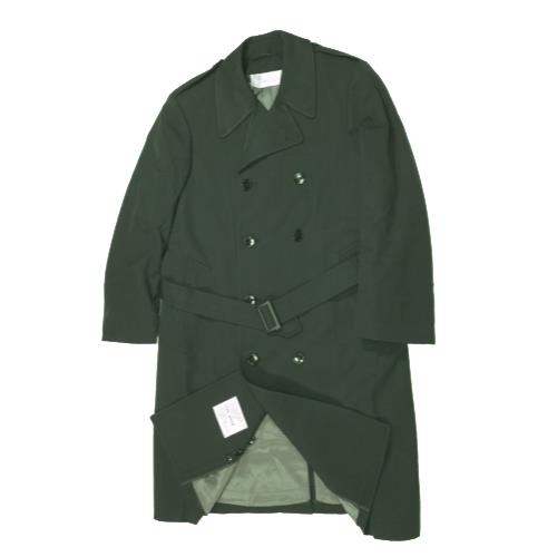 Canadian Military Double Breasted Wool Raincoat with Liner