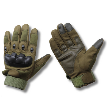 Hard Knuckle Full Finger Gloves