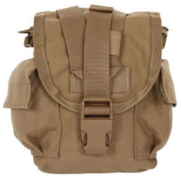 GI 1 Qt MOLLE Canteen Cover— Coyote, Used