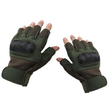 Half Finger Hard Knuckle Combat Gloves