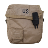 GI 2 Qt. Collapsible Canteen Cover— Tan, Used