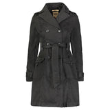 Womens Military Style Trench Coat