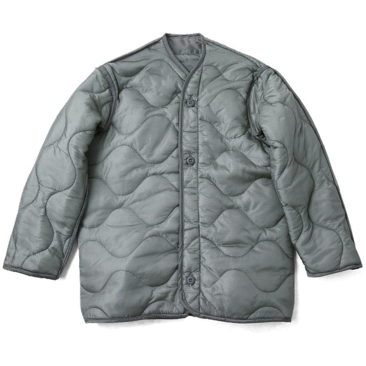 M-65 Field Jacket Liner with Button Front— Foliage