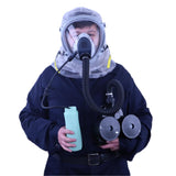 Israeli CBRN PAPR Protective Hood with Blower and Filter