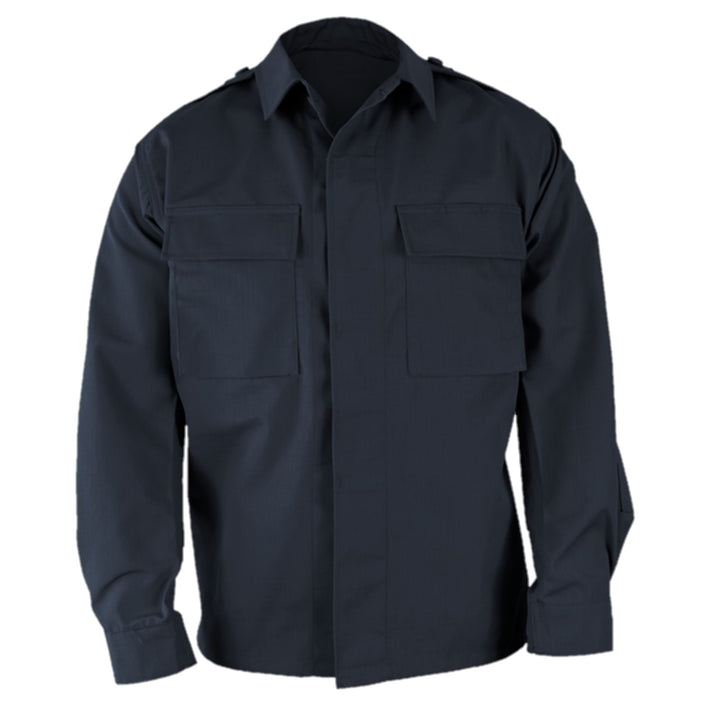 Tactical Long Sleeve Cotton Ripstop Shirt w/ Epaulettes