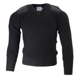 V-Neck Commando Sweater— Small