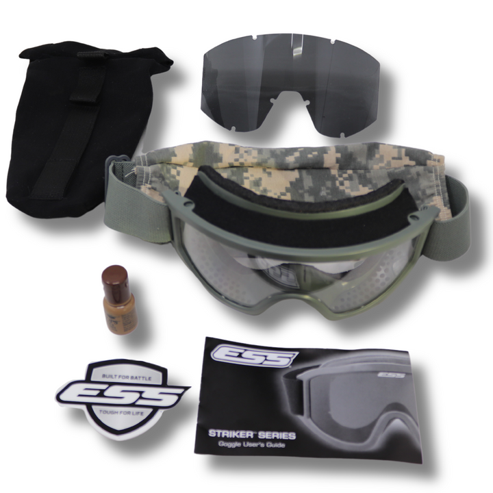 GI ESS Striker Land Ops Goggles— Foliage W/ ACU Sleeve – SEICO