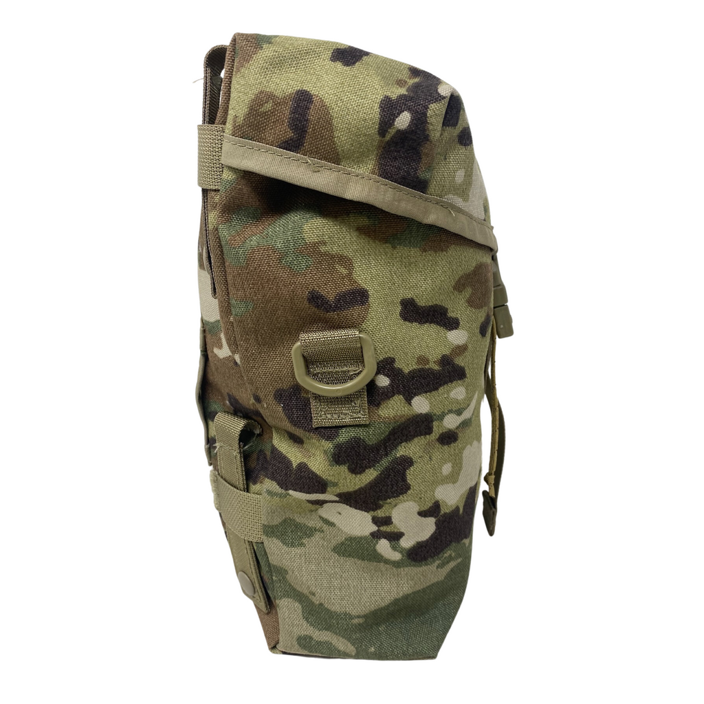 US Army 2 Magazine Pouch Square Bottom Molle II - Multicam OCP Woodland Used