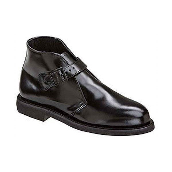 Leather Chukka Boot w/ Buckle & Reinforced Toe