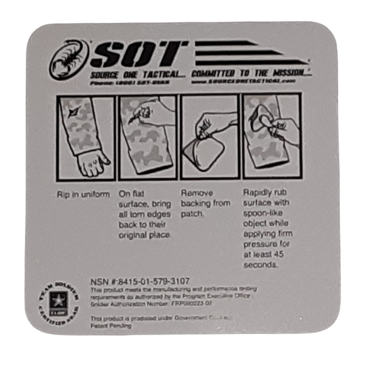GI FR Stick-On Repair Patch— 50 Pack