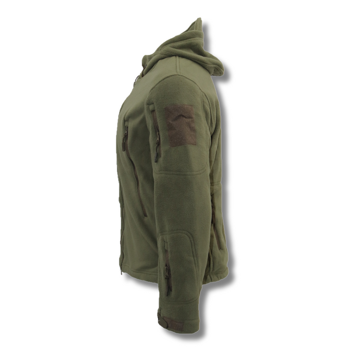 Tactical Fleece Hooded Jacket
