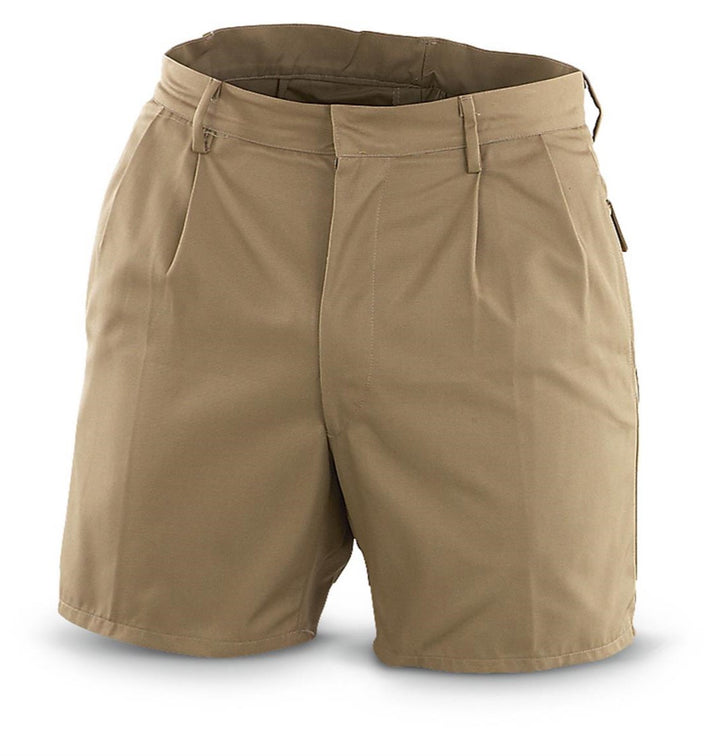 Pantalones cortos caqui militares italianos—Usado