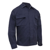 Tactical Long Sleeve Polycotton Twill Shirt without Epaulettes